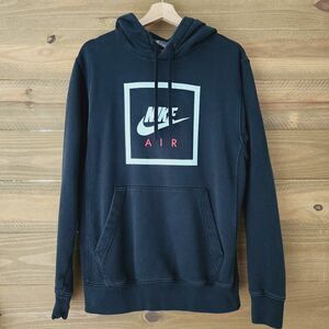 Nike Air black pullover hoodie Black box logo mens size‎ S